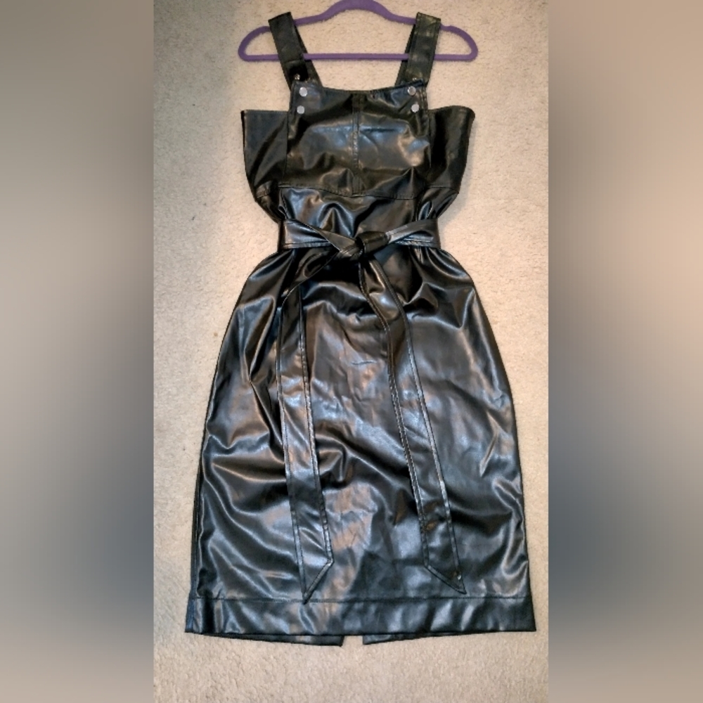 leather sundress